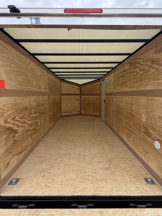 New 2027 Stealth 7 X 16 Cargo / Enclosed Trailer with Ramp and 6ft 6in interior Height LIGHT LID - Upgrade Monroe Location Only