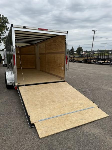 New 2027 Stealth 7 X 16 Cargo / Enclosed Trailer with Ramp and 6ft 6in interior Height LIGHT LID - Upgrade Monroe Location Only