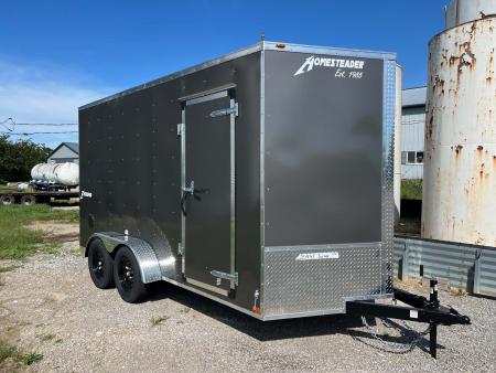 New 2027 Homesteader Trailer 7 x 14 Tandem Axle Cargo / Enclosed Trailer