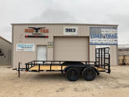 New 2027 Top Hat LDX 14'x77  Utility Trailer