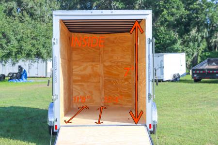New 2027 6X12 ANVIL Cargo Trailer