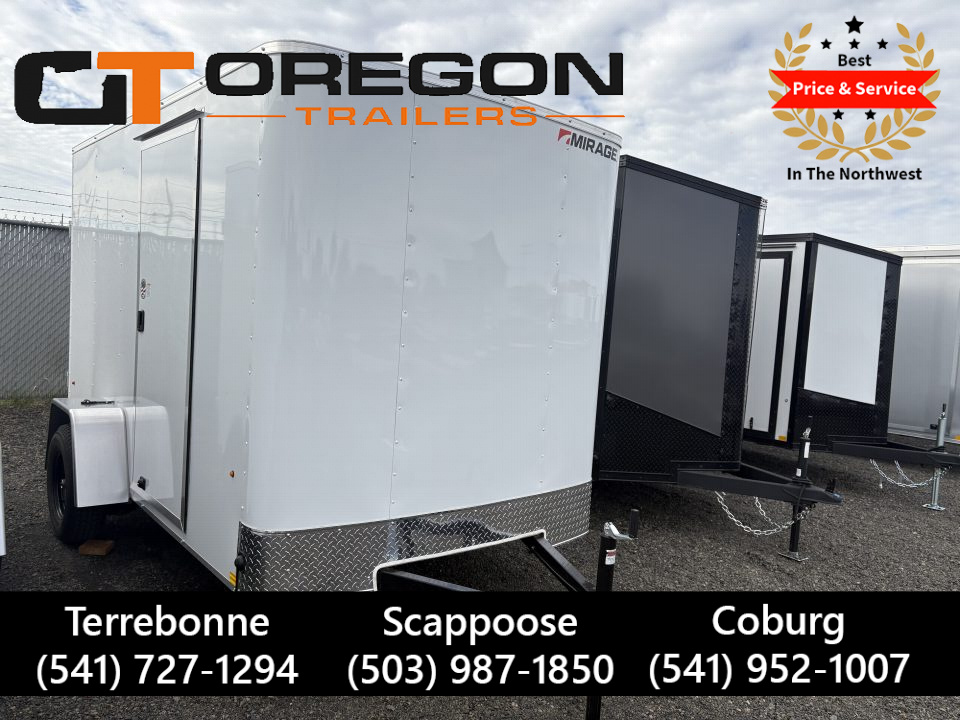 New 6x10 3k Mirage Enclosed Cargo