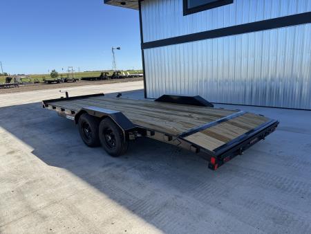 New 2020 LIBERTY LC10KA - 10K Angle Car Hauler 82" Wide Deck Equipment Trailer