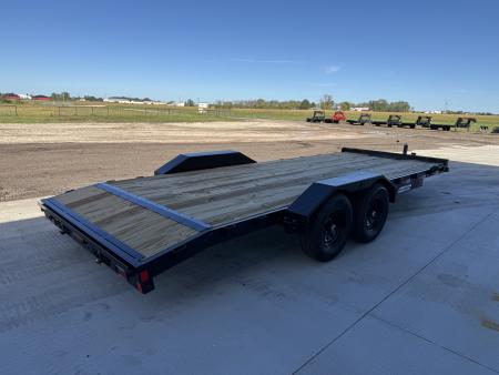 New 2020 LIBERTY LC10KA - 10K Angle Car Hauler 82" Wide Deck Equipment Trailer