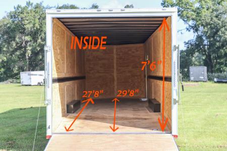 New 2026 8.5X28 Anvil Cargo Trailer