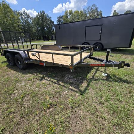 New 2027 MAXX-D 16 FT U3X Utility Trailer TANDEM AXLE