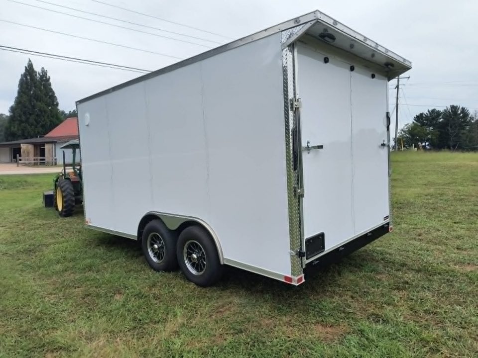 New 2027 Choice Cargo 8.5x16 10K Tandem Axle Enclosed Car Hauler Car / Racing Trailer