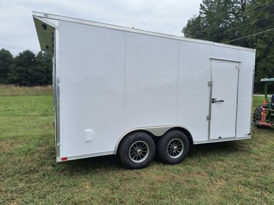 New 2027 Choice Cargo 8.5x16 10K Tandem Axle Enclosed Car Hauler Car / Racing Trailer