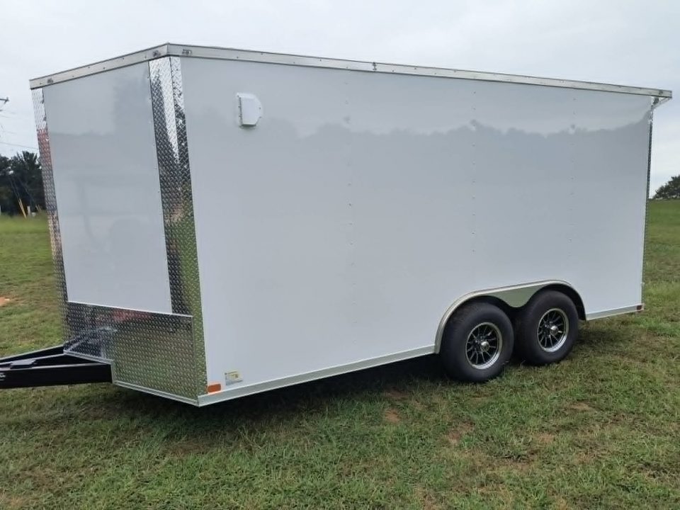New 2027 Choice Cargo 8.5x16 10K Tandem Axle Enclosed Car Hauler Car / Racing Trailer