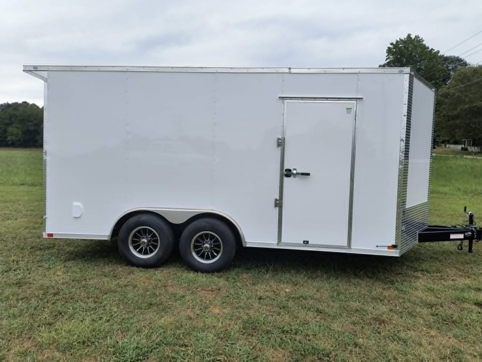 New 2027 Choice Cargo 8.5x16 10K Tandem Axle Enclosed Car Hauler Car / Racing Trailer