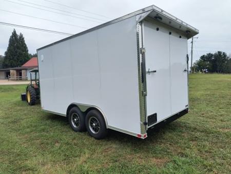 New 2027 Choice Cargo 8.5x16 10K Tandem Axle Enclosed Car Hauler Car / Racing Trailer