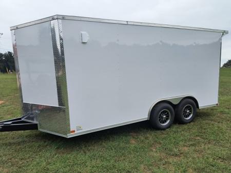 New 2027 Choice Cargo 8.5x16 10K Tandem Axle Enclosed Car Hauler Car / Racing Trailer