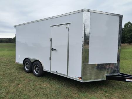 New 2027 Choice Cargo 8.5x16 10K Tandem Axle Enclosed Car Hauler Car / Racing Trailer