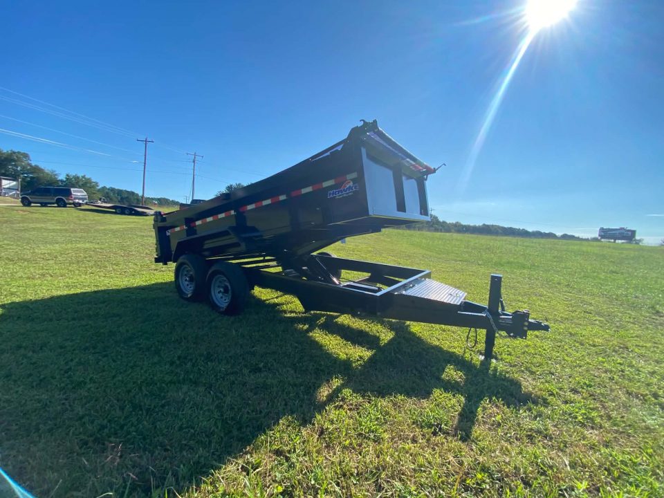 New 2027 Hawke Trailers 7X14 14K Low Pro Dump Trailer
