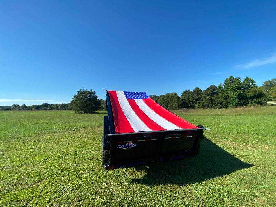 New 2027 Hawke Trailers 7X14 14K Low Pro Dump Trailer