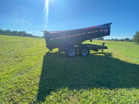New 2027 Hawke Trailers 7X14 14K Low Pro Dump Trailer