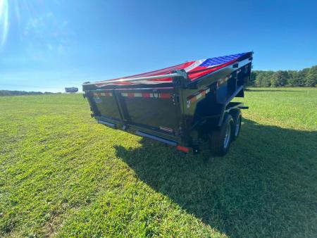 New 2027 Hawke Trailers 7X14 14K Low Pro Dump Trailer