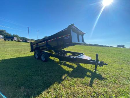 New 2027 Hawke Trailers 7X14 14K Low Pro Dump Trailer