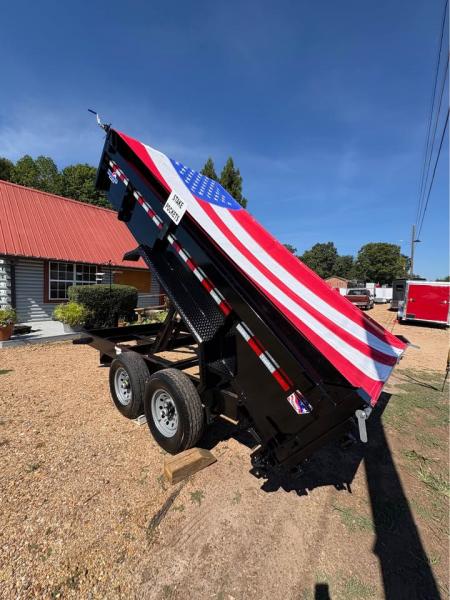 New 2027 Hawke Trailers 7X14 14K Low Pro Dump Trailer