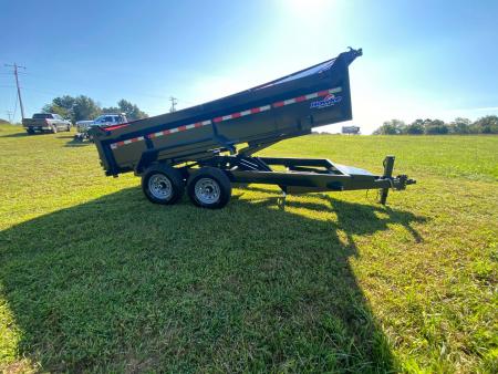 New 2027 Hawke Trailers 7X14 14K Low Pro Dump Trailer
