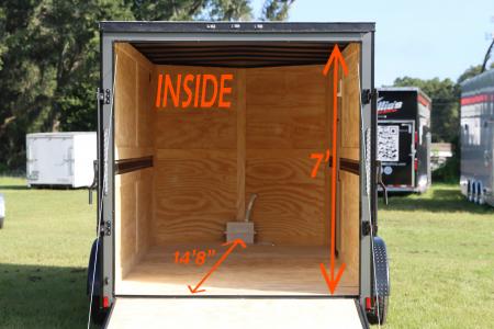 New 2027 7x14 Anvil Cargo Trailer
