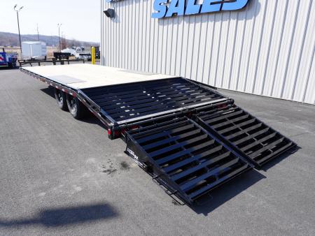 New 2027 PJ Trailers F8 24ft Deckover Trailer