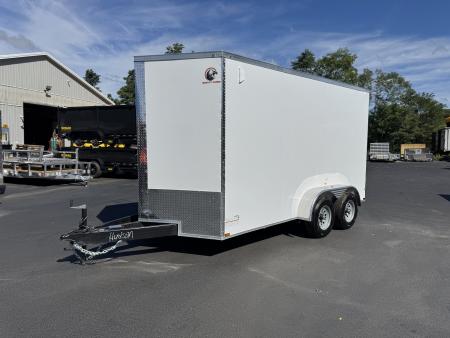 New 2027 Quality Cargo 7X14 TA3 Cargo / Enclosed Trailer *WHITE