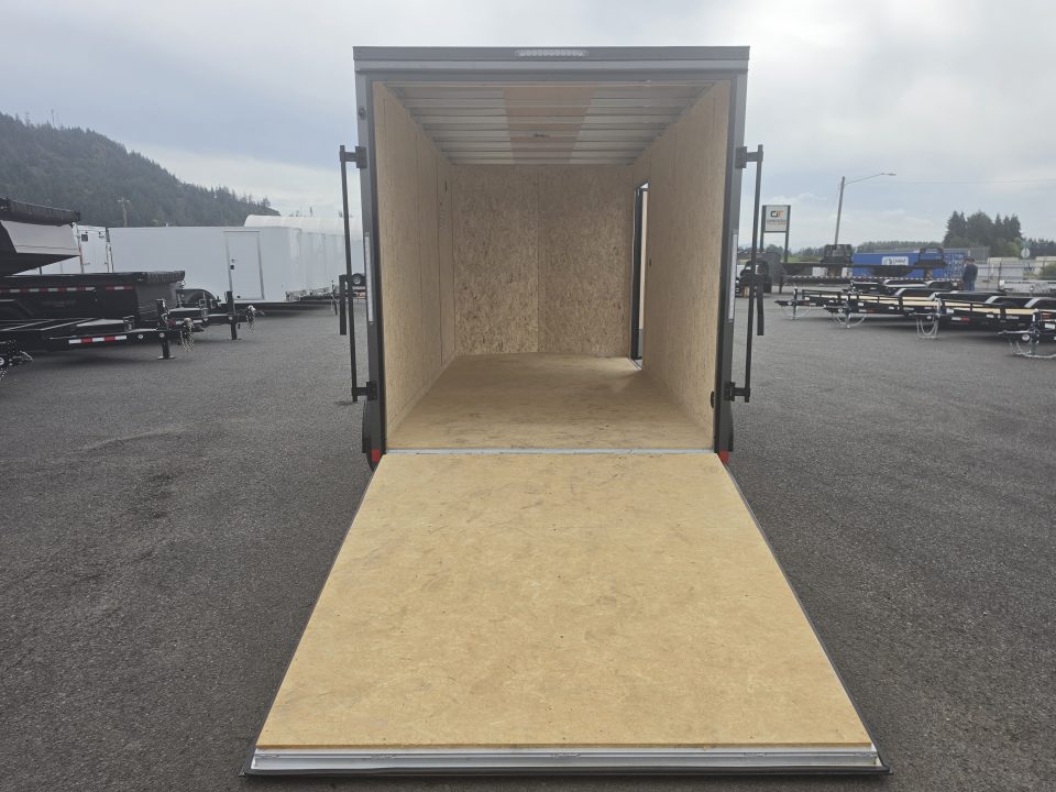 New 2027 Formula 7x14 Aluminum Traverse Enclosed Trailer 7K GVWR