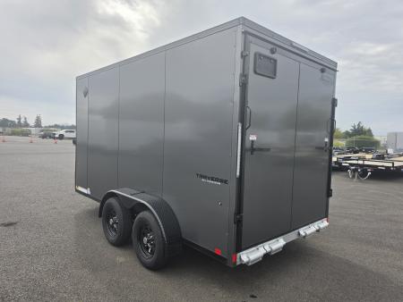 New 2027 Formula 7x14 Aluminum Traverse Enclosed Trailer 7K GVWR