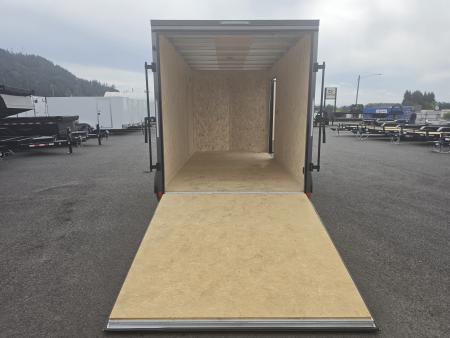 New 2027 Formula 7x14 Aluminum Traverse Enclosed Trailer 7K GVWR