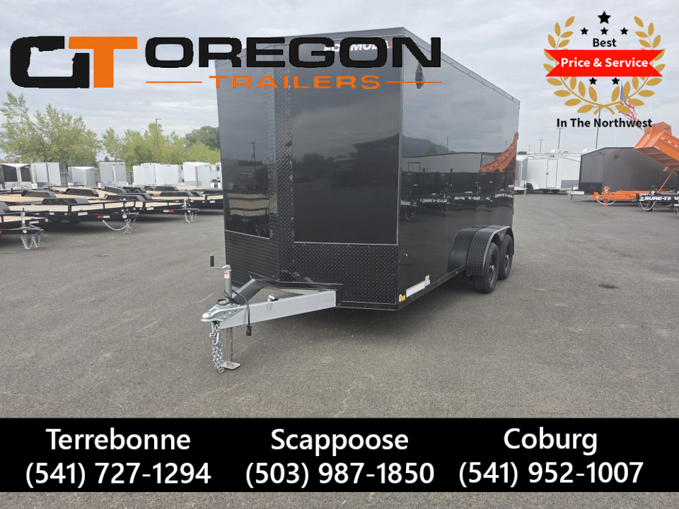 New 2027 Formula 7x16 Aluminum Traverse Enclosed Trailer 7K GVWR