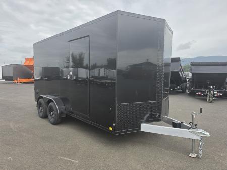 New 2027 Formula 7x16 Aluminum Traverse Enclosed Trailer 7K GVWR