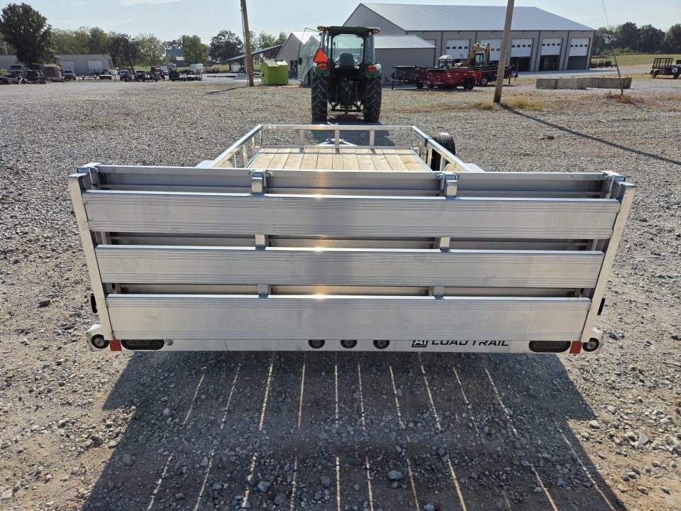 New 2027 Load Trail 83X16 TANDEM 7K ALUMINUM UTILITY W/BI-FOLD GATE & SPARE