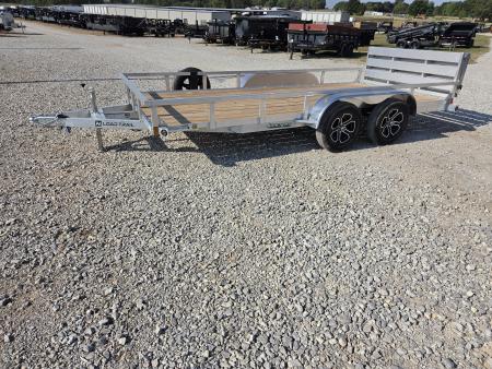 New 2027 Load Trail 83X16 TANDEM 7K ALUMINUM UTILITY W/BI-FOLD GATE & SPARE