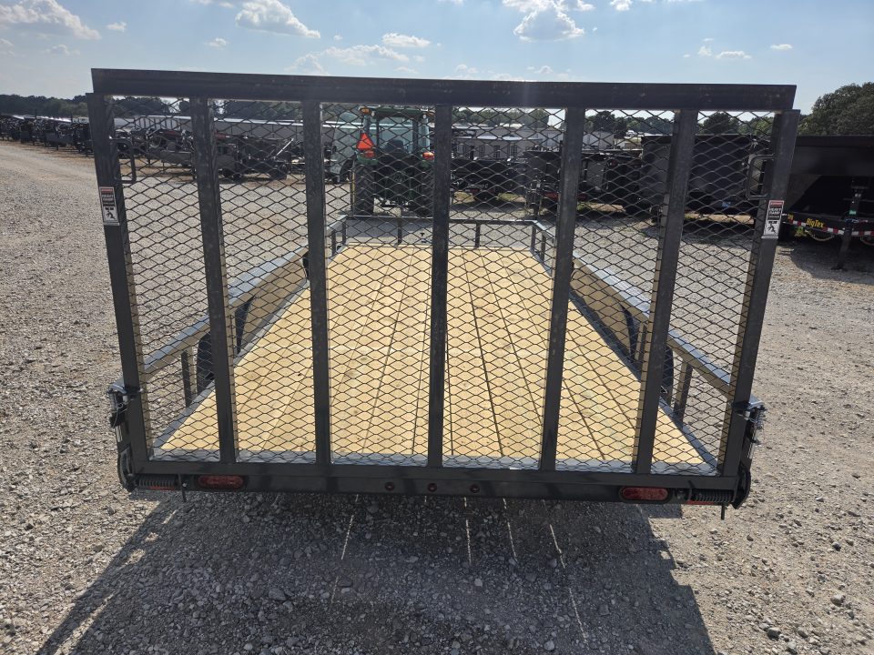 New 2027 Lamar 83X16 TANDEM 7K TUBETOP UTILITY W/4' SPRING GATE
