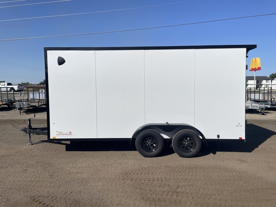 New 2027 Compass 7x16 V-Nose Cargo Trailer
