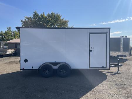 New 2027 Compass 7x16 V-Nose Cargo Trailer