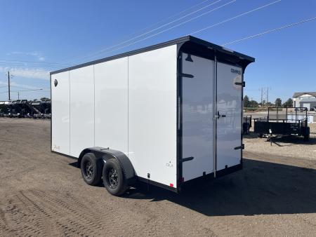 New 2027 Compass 7x16 V-Nose Cargo Trailer