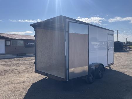 New 2027 Compass 7x16 V-Nose Cargo Trailer