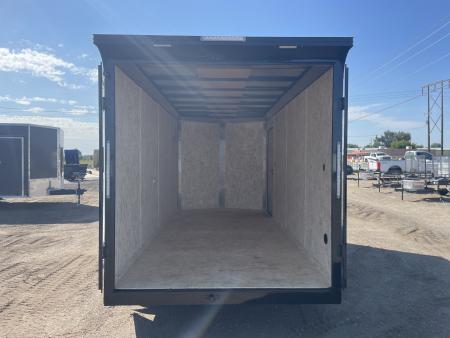 New 2027 Compass 7x16 V-Nose Cargo Trailer