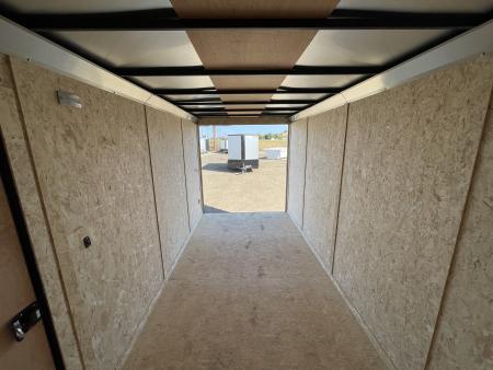 New 2027 Compass 7x16 V-Nose Cargo Trailer