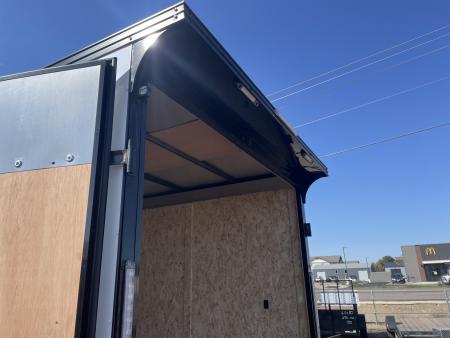 New 2027 Compass 7x16 V-Nose Cargo Trailer