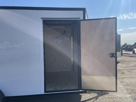 New 2027 Compass 7x16 V-Nose Cargo Trailer