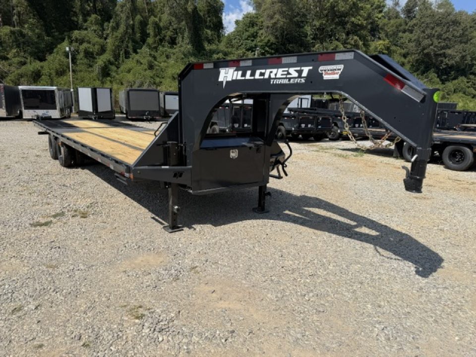 New HillCrest Gooseneck 20+12 Auto Latching Hydraulic Dovetail- 25.9K