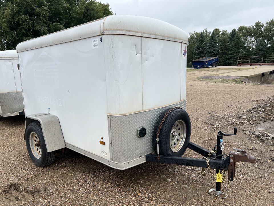 Used 2020 US Cargo 5 x 8 Enclosed Cargo / Enclosed Trailer