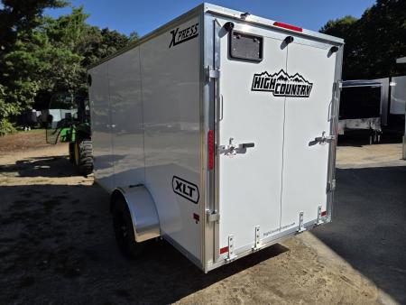 New 2027 High Country Trailers 6x12 aluminum enclosed cargo trailer rear ramp Cargo / Enclosed Trailer