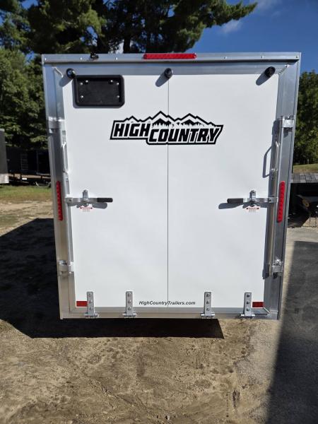 New 2027 High Country Trailers 6x12 aluminum enclosed cargo trailer rear ramp Cargo / Enclosed Trailer