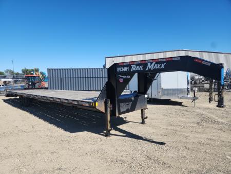 Used 2024 Trail Maxx 40' FB Flatbed Trailer