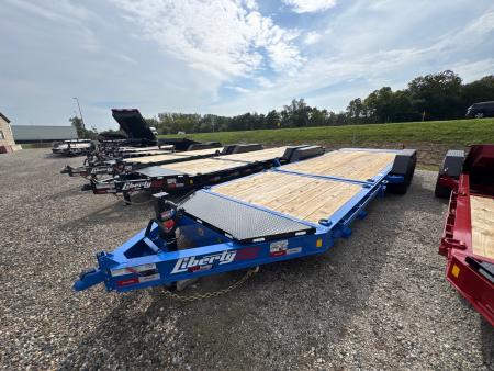 New 2027 Liberty 22FT LT 15.4K - GVWR | Split-Deck Tilt Trailer