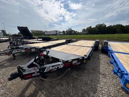 New 2027 Liberty 22FT LT 15.4K - GVWR | Split-Deck Tilt Trailer